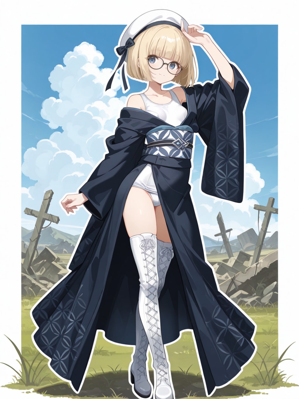 着物スク水