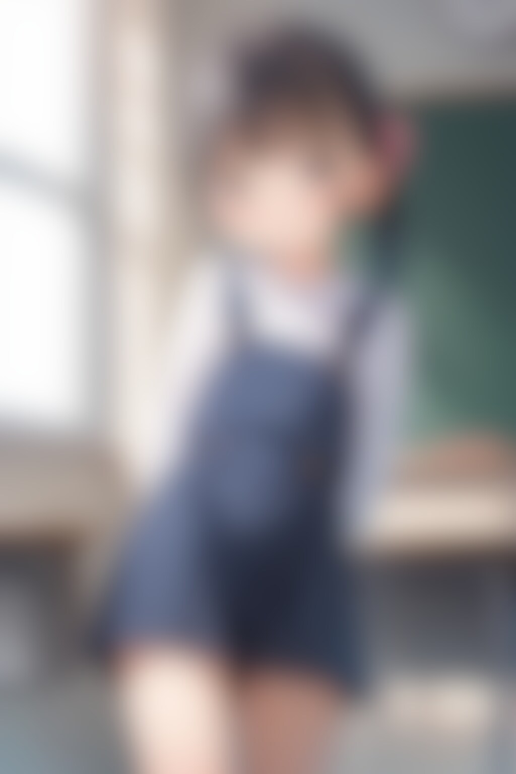 ジャンスカ〇リJ〇ちゃんの立ち姿＆股覗きパンチラ（１０枚）