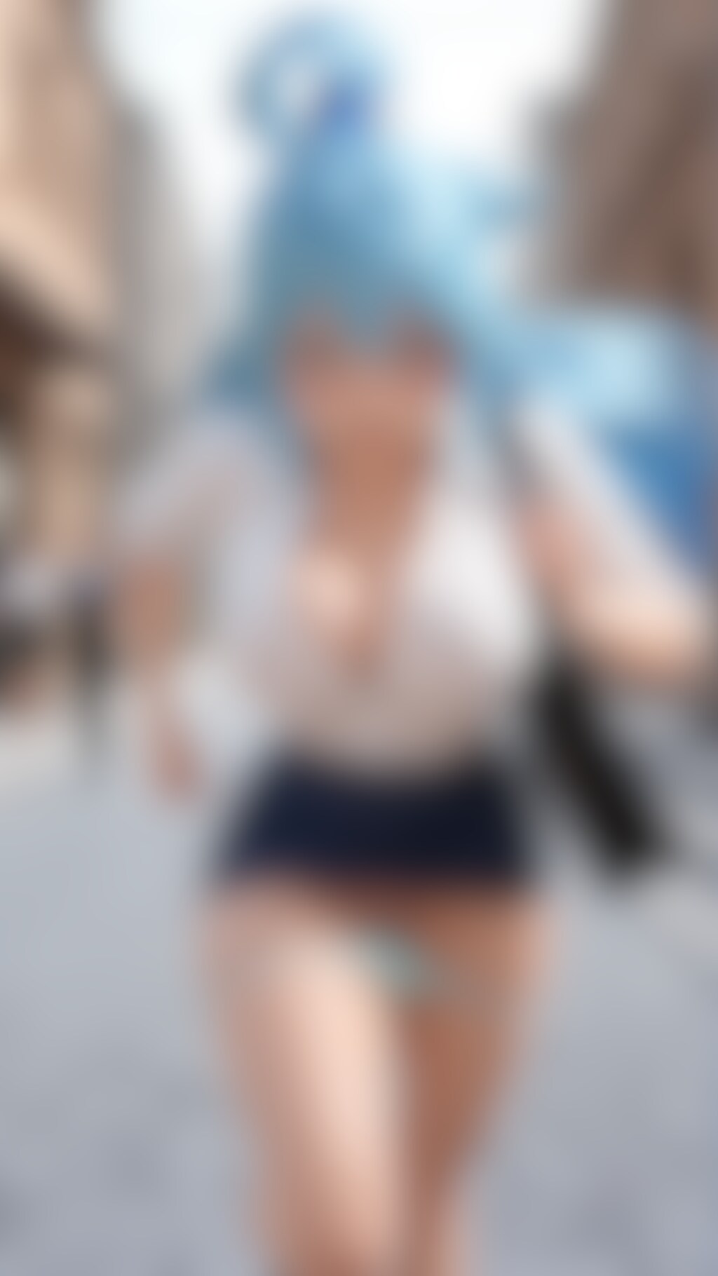 遅刻でダッシュ　しながらの着替え