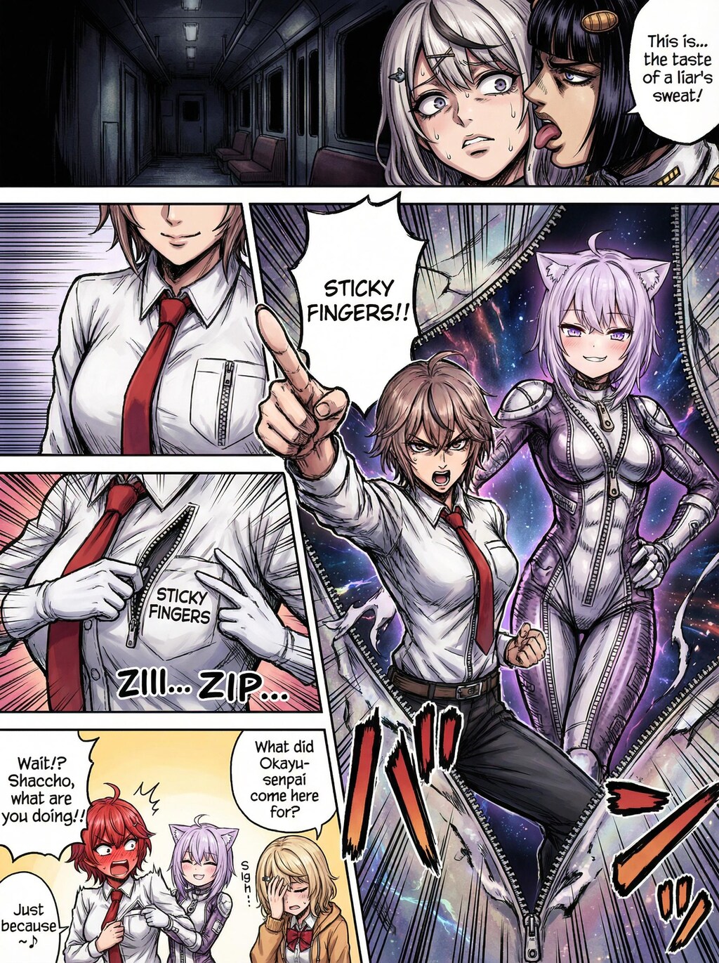 JOJOパロ①②ボツ