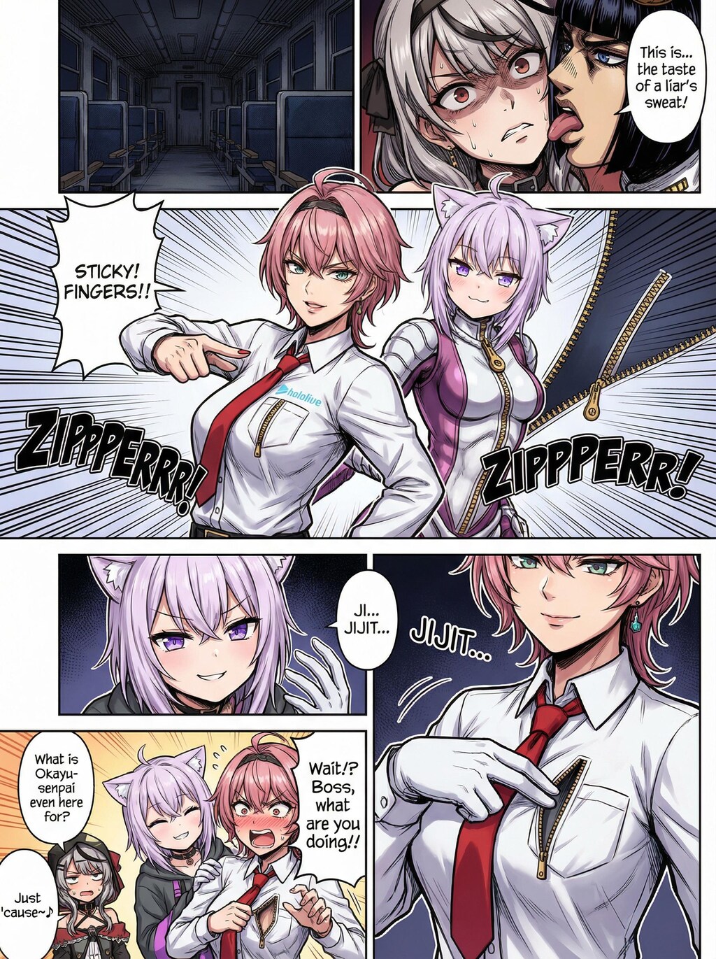 JOJOパロ①②ボツ