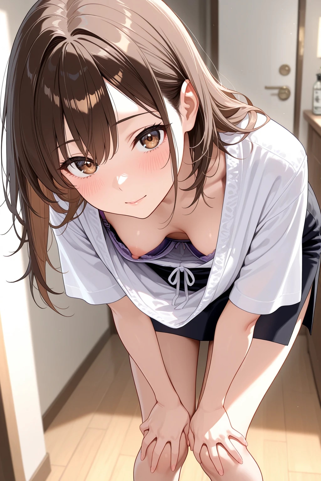 40枚::常にハミ乳している彼女