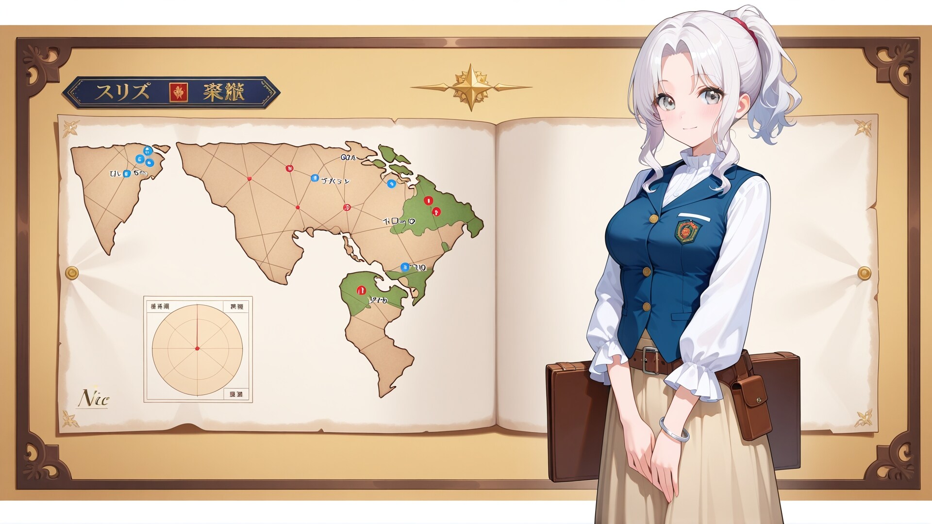 大人カワイイ旅装コーデ