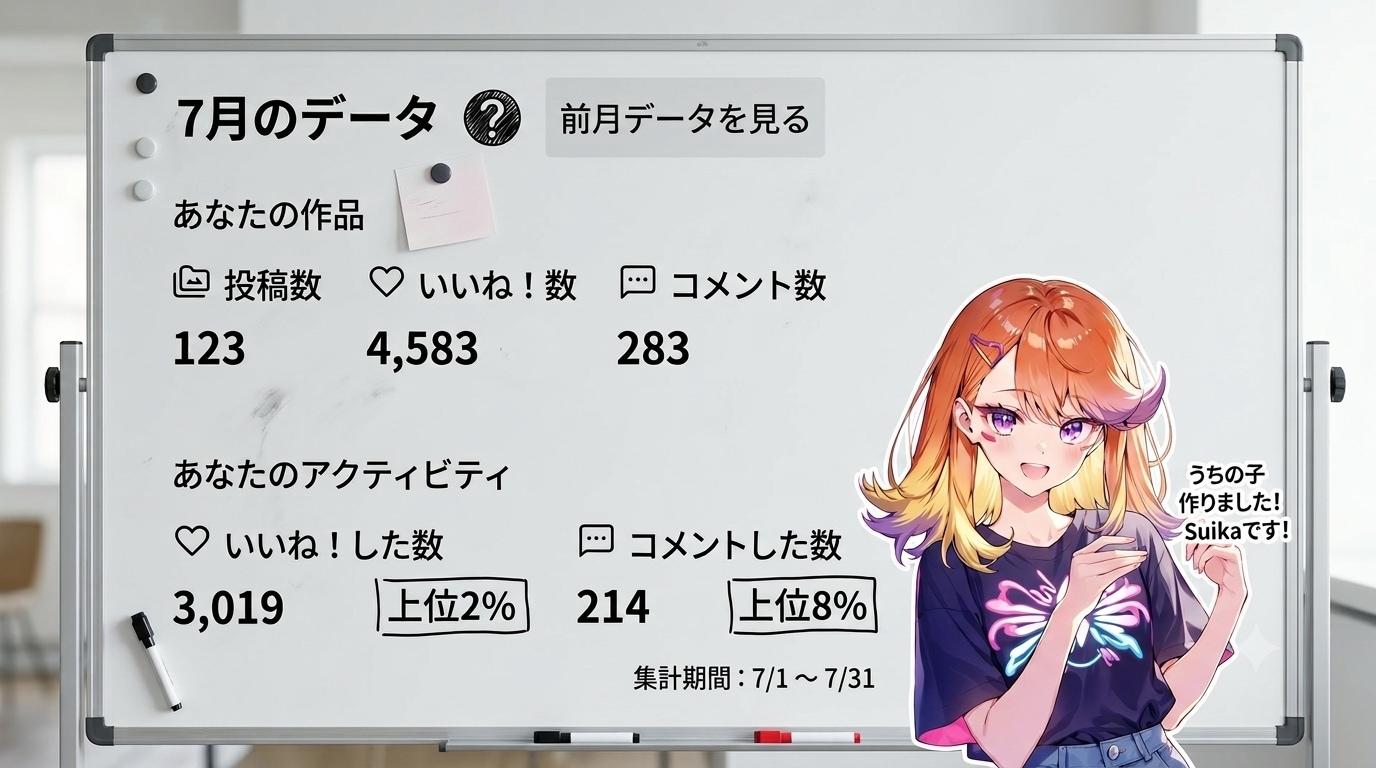 ７月の実績