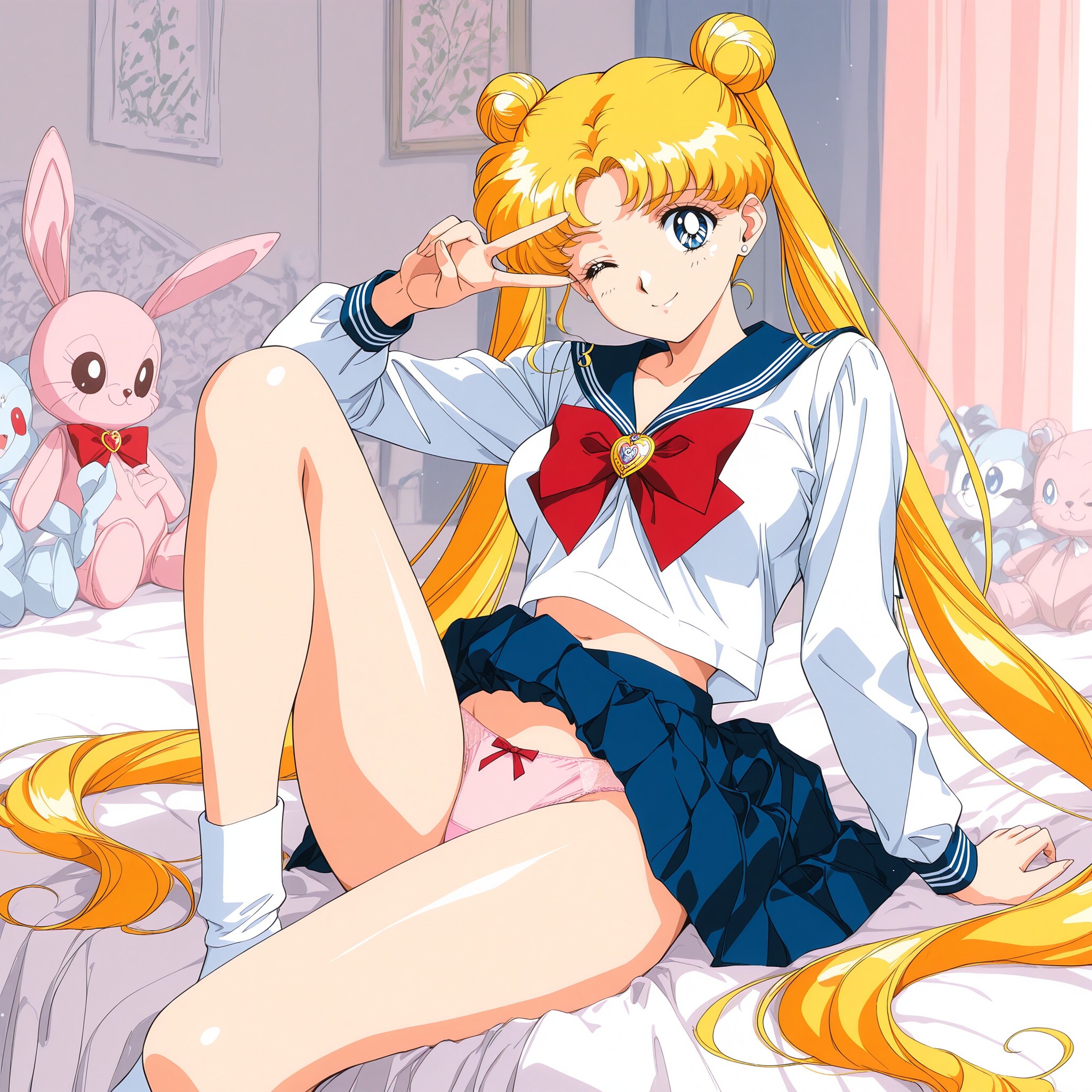 うさぎのサービスショット / Service shot of Usagi