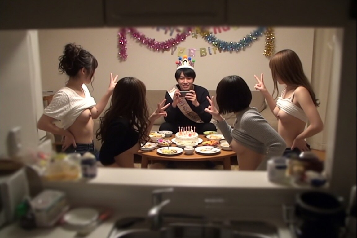 （限定）誕生日だからちょっとくらいサービスね