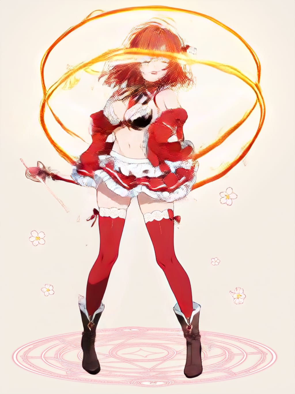 変身！魔法少女 アカゲ【パラパライラスト】