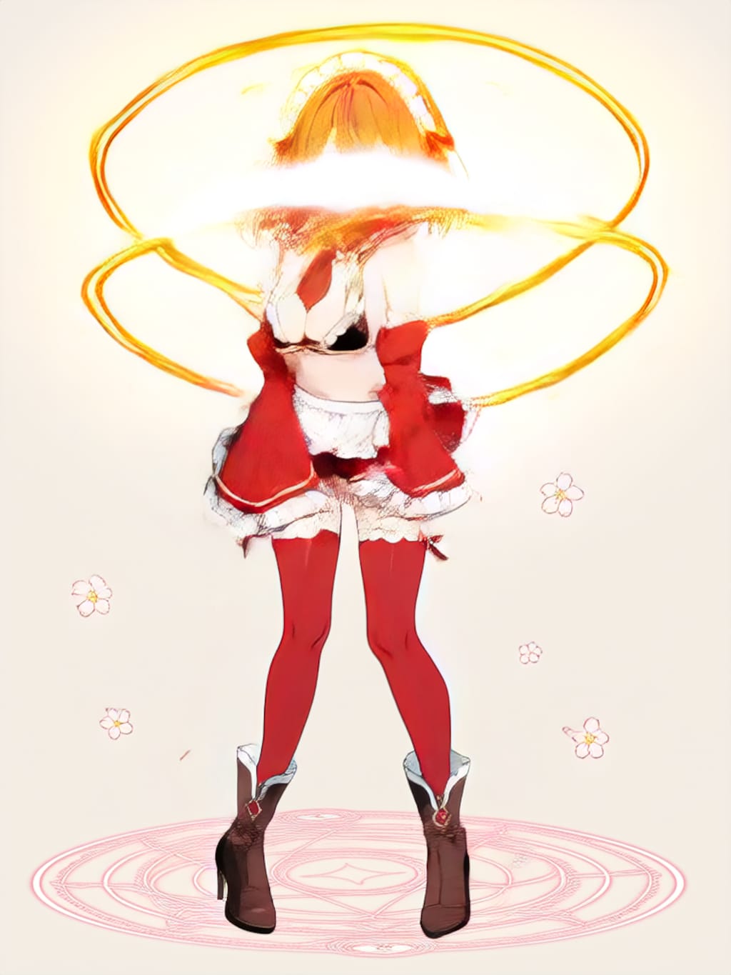 変身！魔法少女 アカゲ【パラパライラスト】