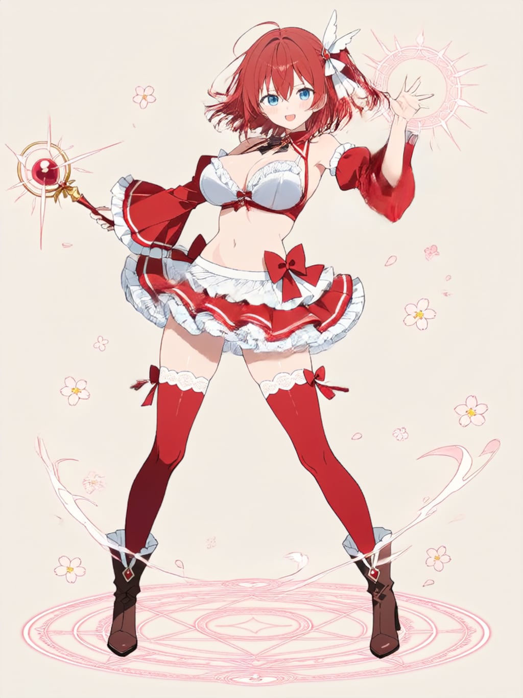 変身！魔法少女 アカゲ【パラパライラスト】