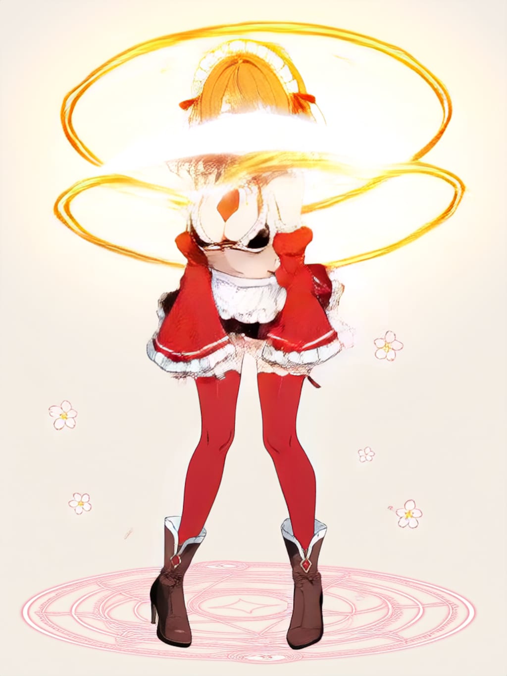 変身！魔法少女 アカゲ【パラパライラスト】