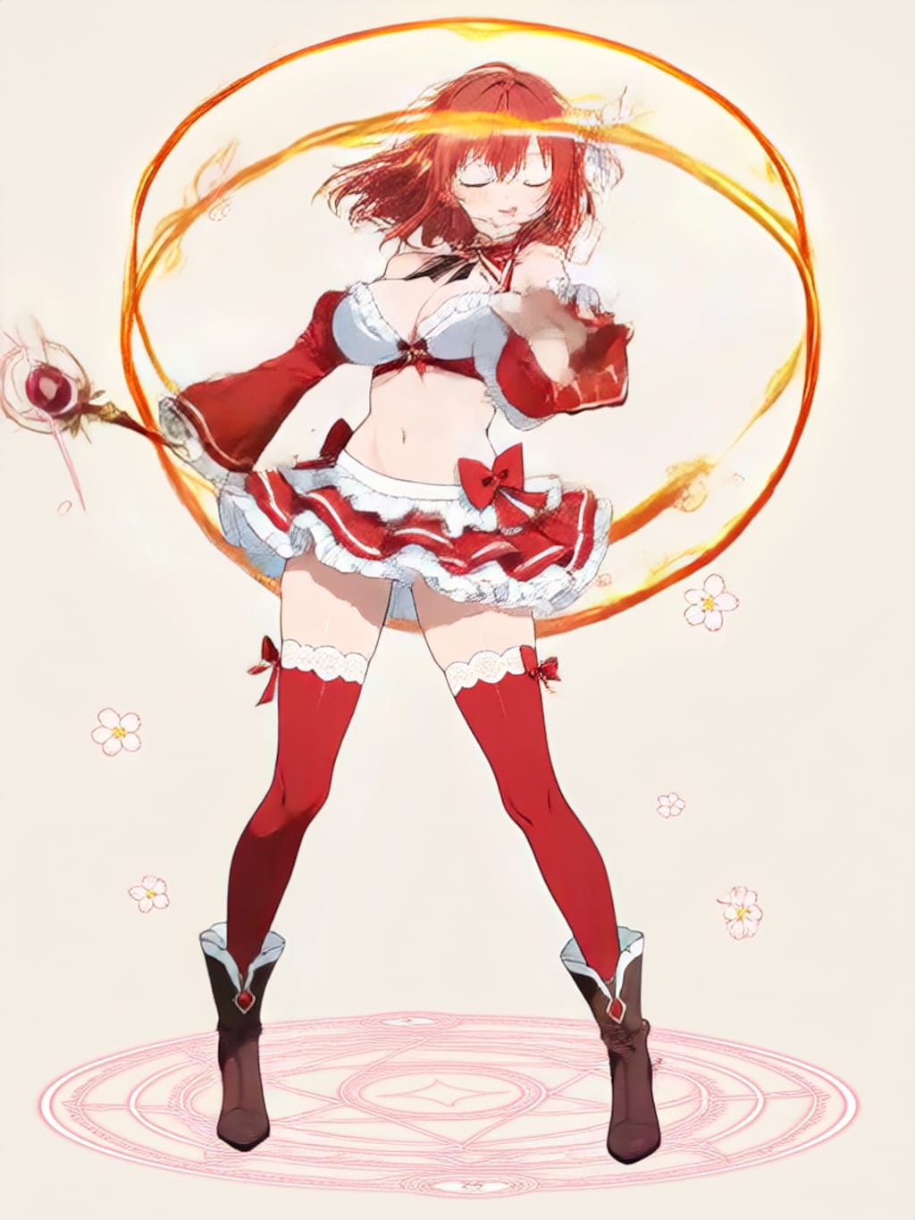 変身！魔法少女 アカゲ【パラパライラスト】