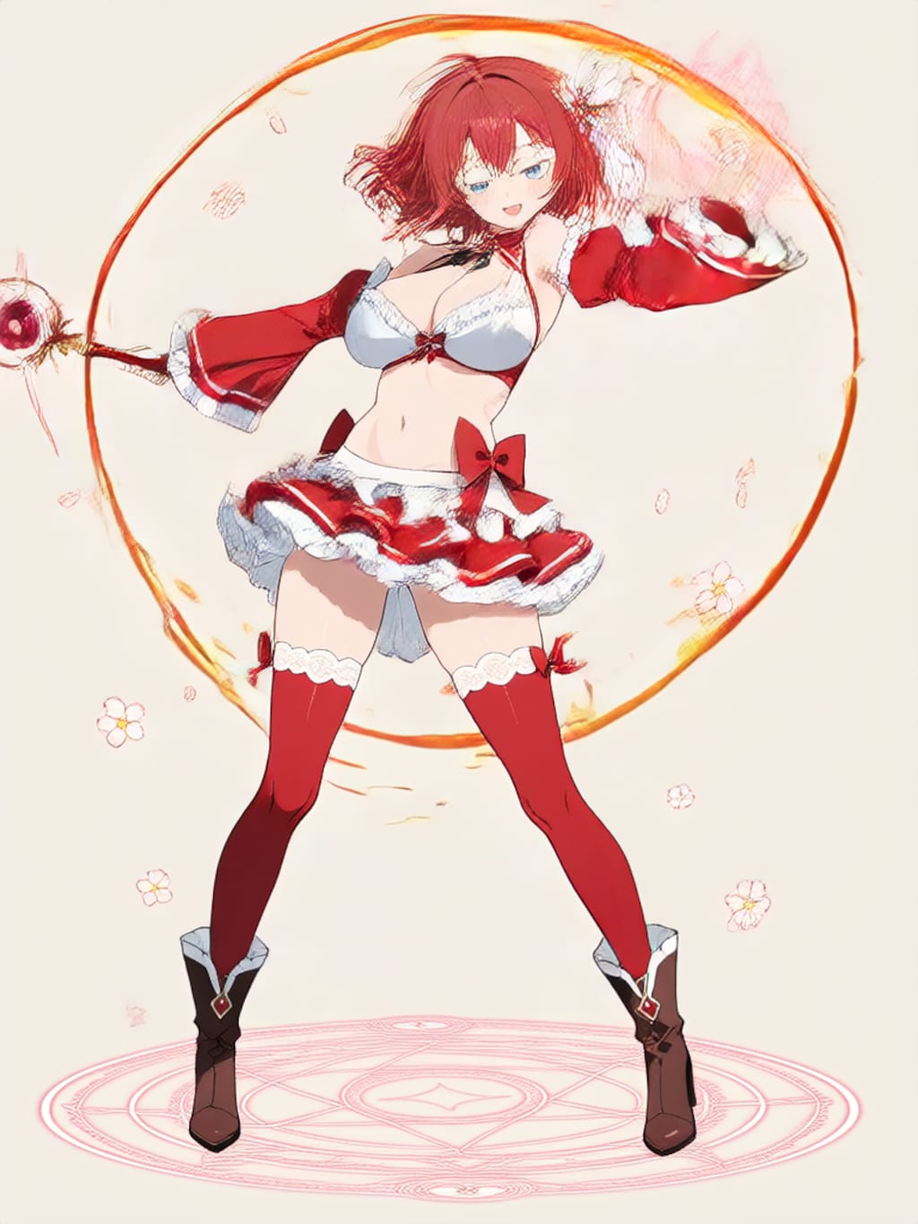 変身！魔法少女 アカゲ【パラパライラスト】