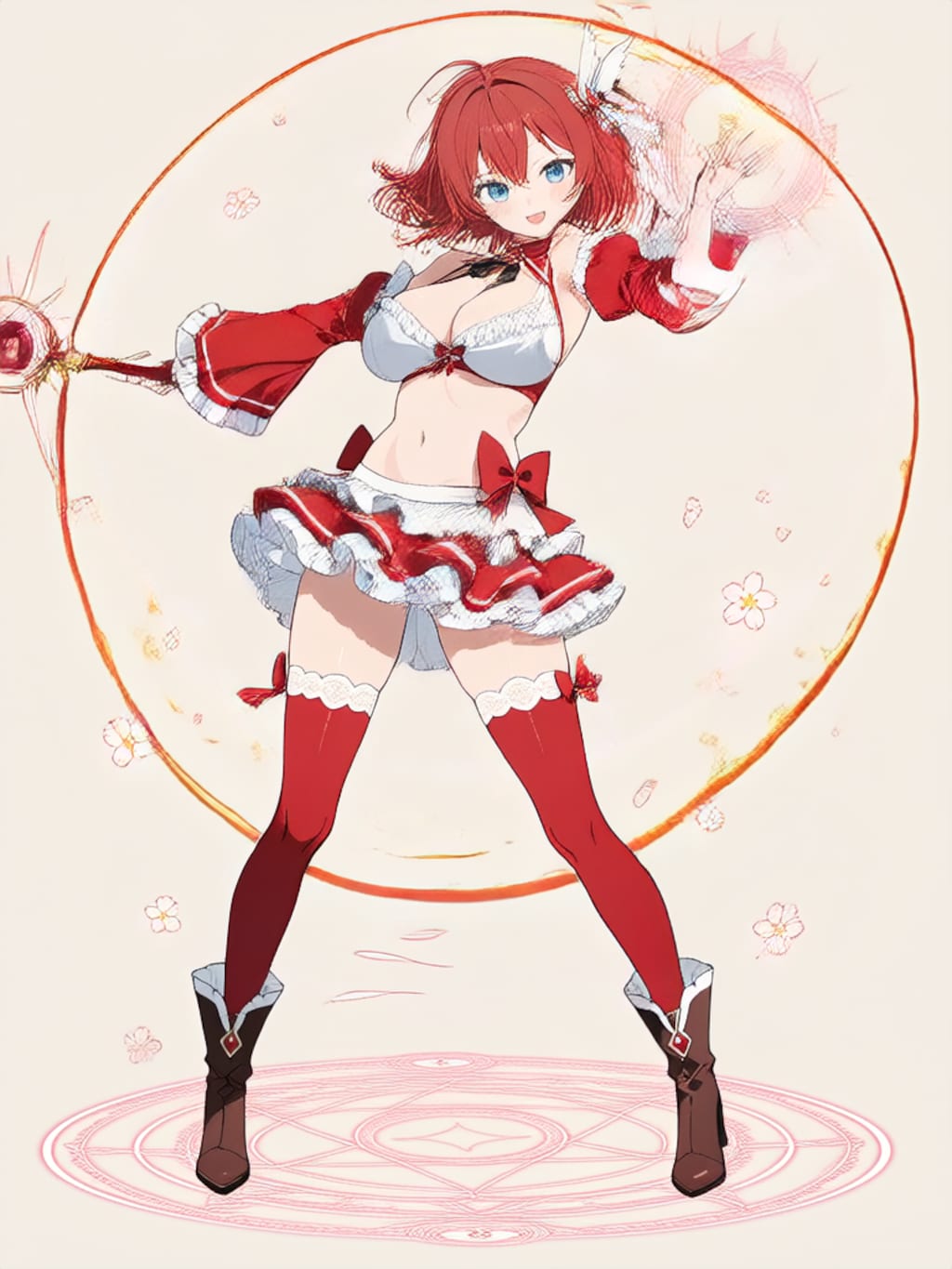 変身！魔法少女 アカゲ【パラパライラスト】