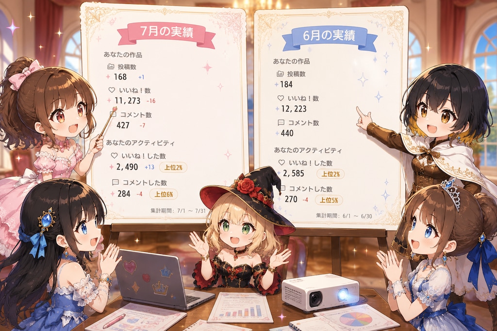 7月の実績