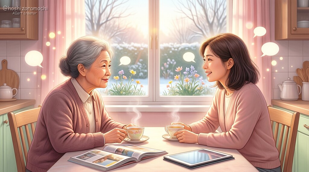 重い話も、日常の延長線なら自然に話せる