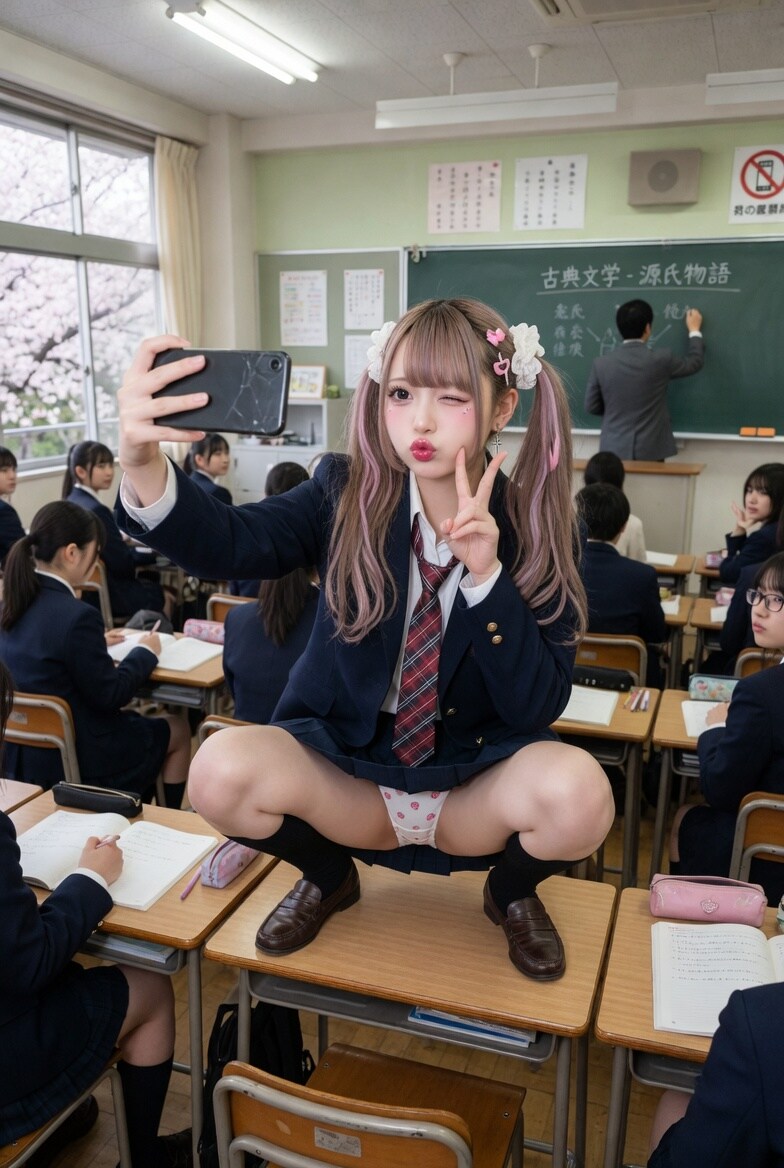 背徳パンチラ