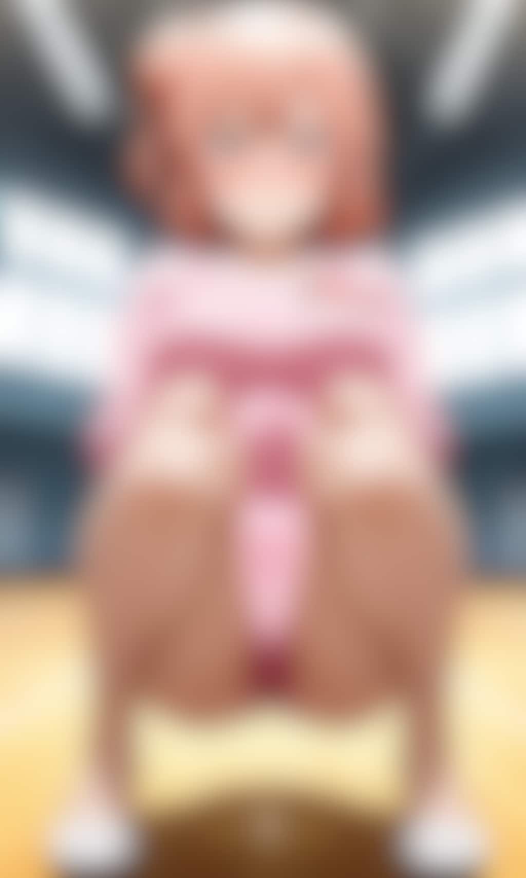 おしっこお漏らしチャレンジ【結ヶ〇結衣】(レオタード)