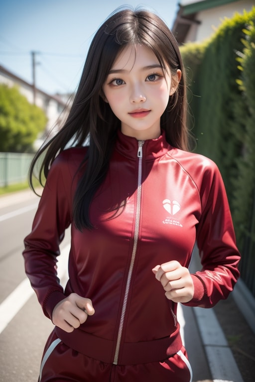 ジャージ女子001