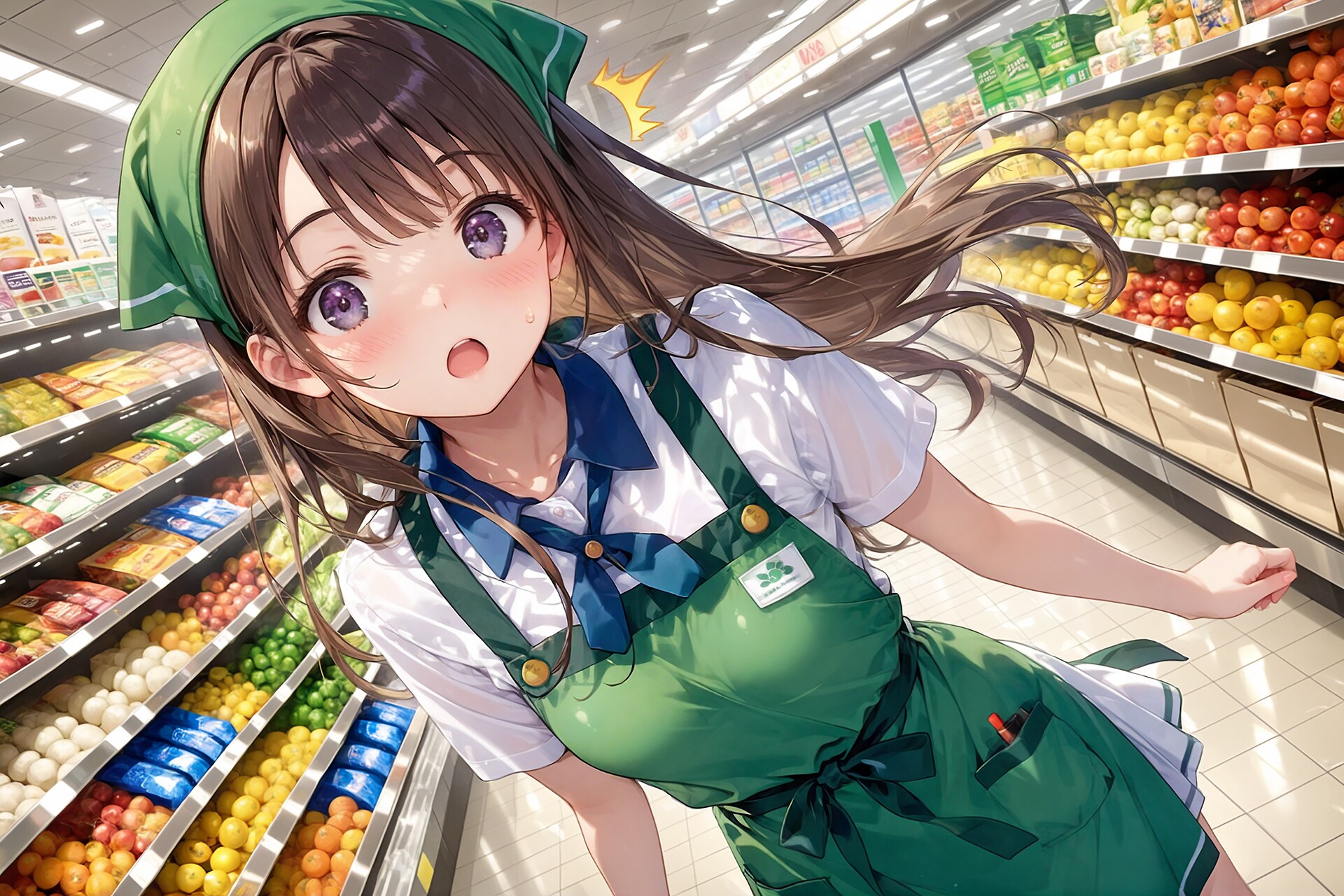 スーパーちちぷいの店員さん