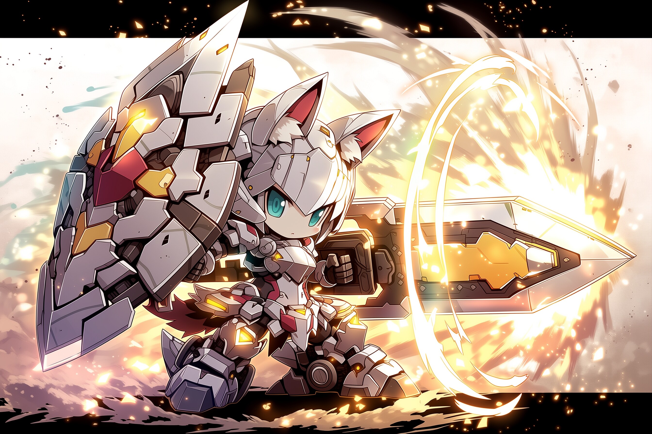 ケモミミちびメカ娘