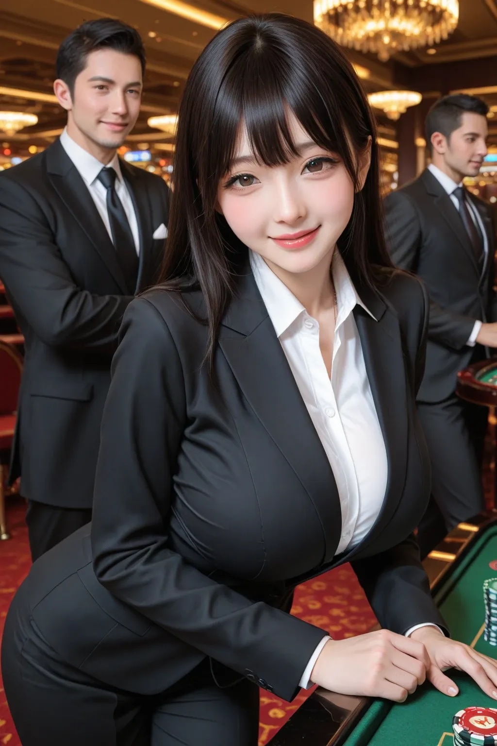 爆乳ちゃんのカジノDEコスプレ