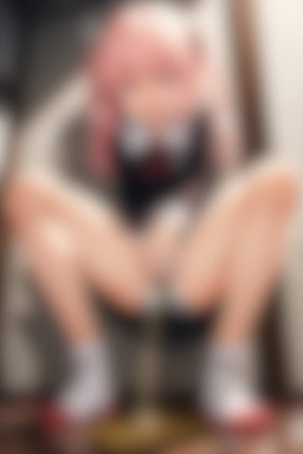 おしっこを限界まで我慢させた結果(16)