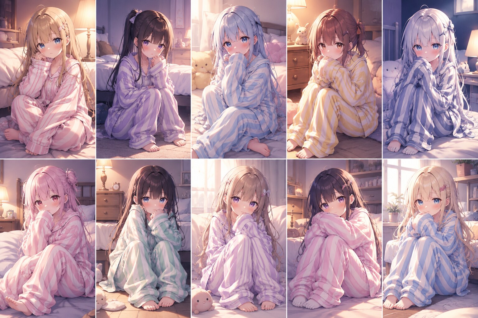 【Member Only】Colorful Pyjamas Party! 🐾