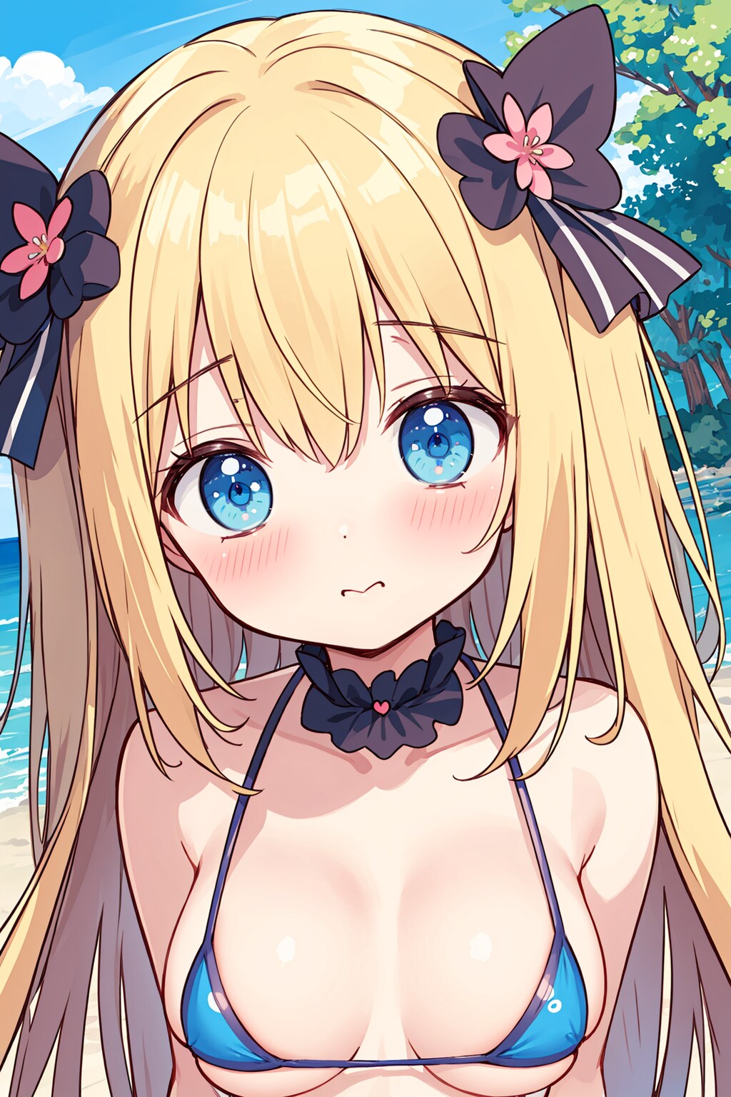 布少なめ水着ロリ(38)