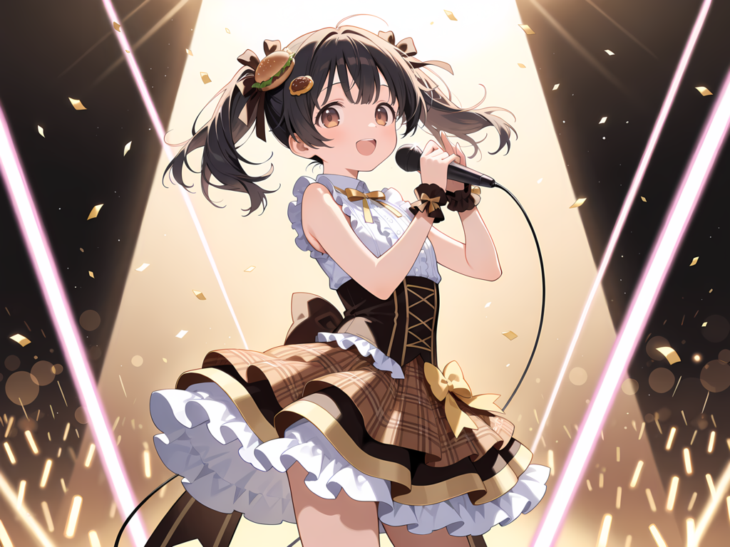 もぐもぐアイドル没イラスト