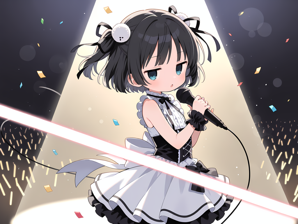 もぐもぐアイドル没イラスト