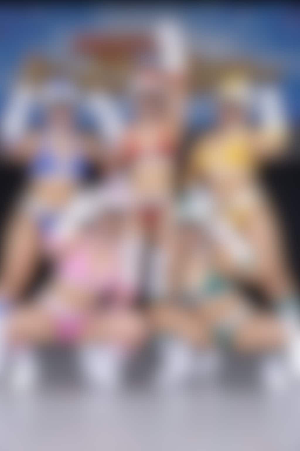 【縦型8枚】ミラクル戦隊キワドインジャー参上！　～決めポーズ、戦闘、握手会～