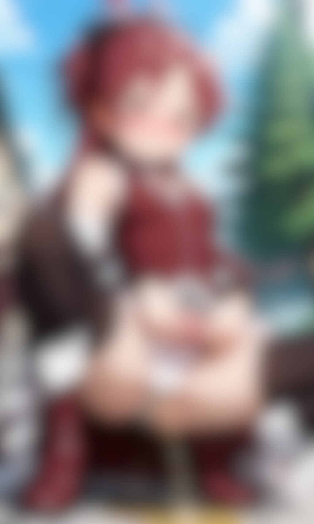 蔵出しおしっこお漏らしチャレンジ【佐倉〇子】（魔法少女）