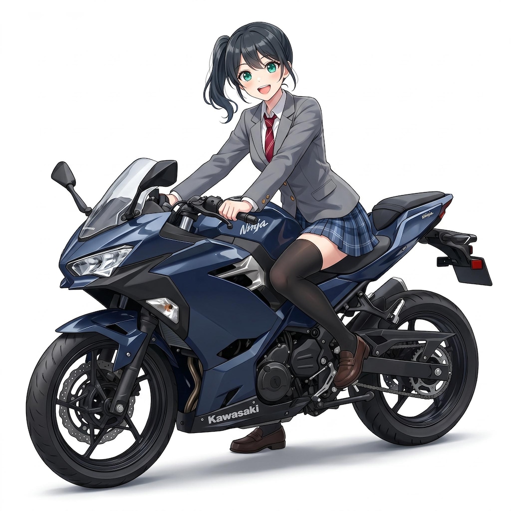 真島幸乃さんバイクガチャ(ボツ集)