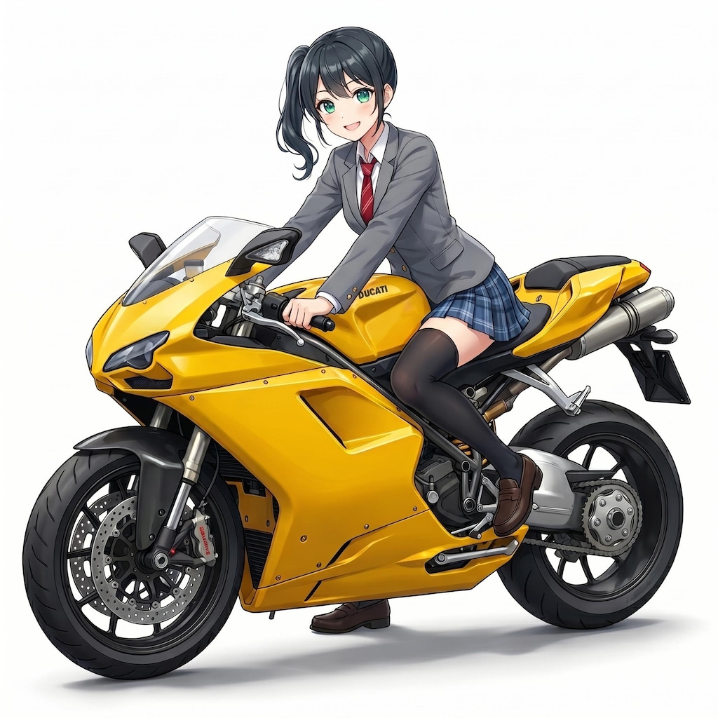 真島幸乃さんバイクガチャ(ボツ集)