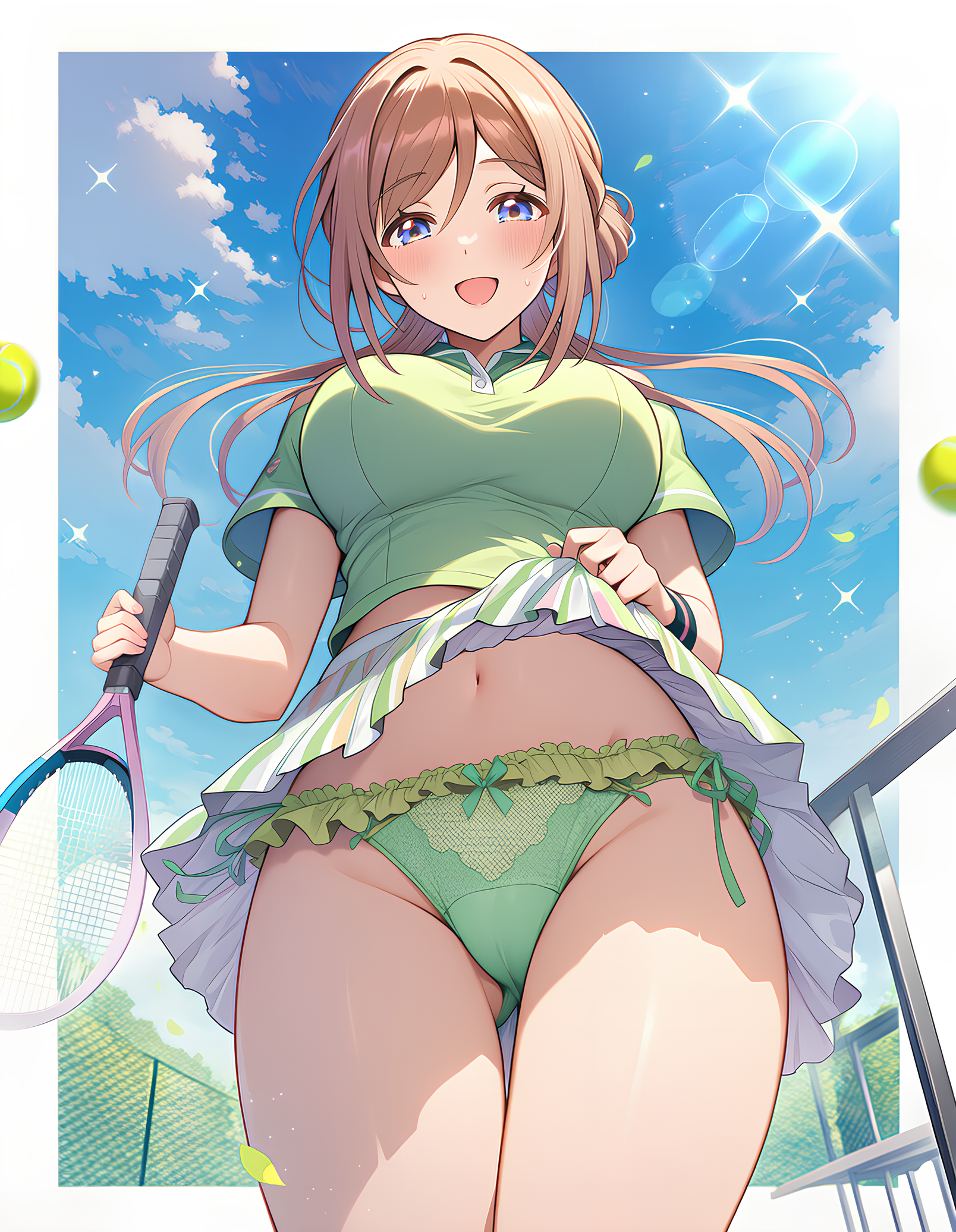 アイドルパンツ～テニスウェア衣装～