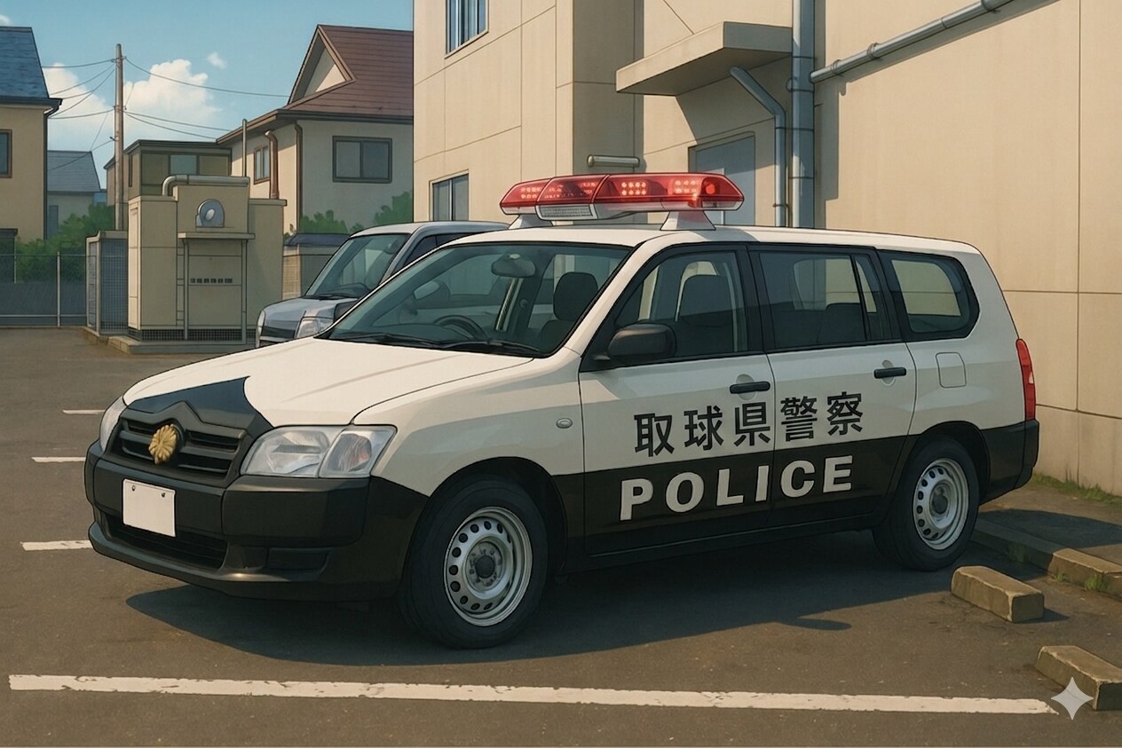 取球県警察 パトロールカー