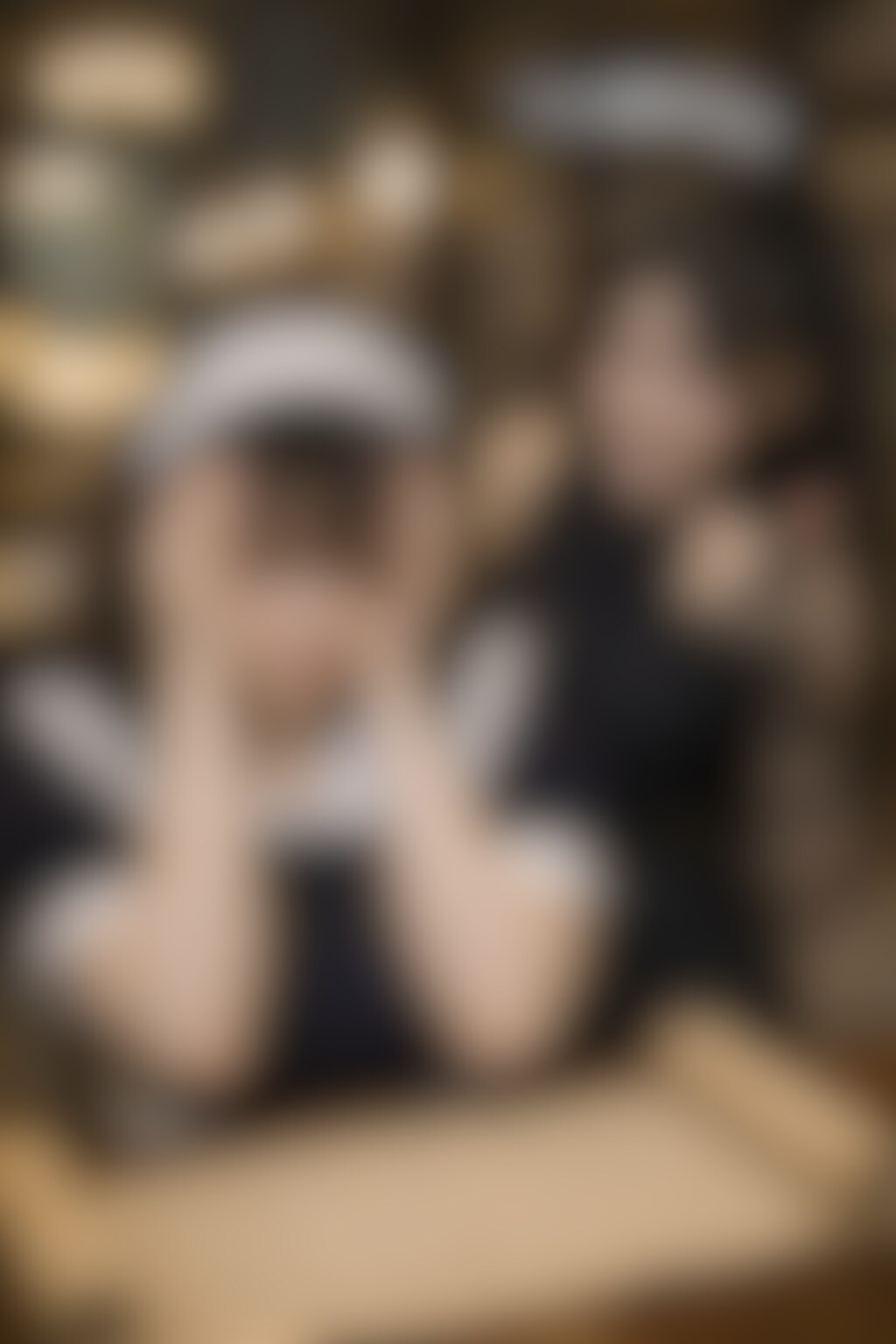 古文書を見つけた後のメイド23号