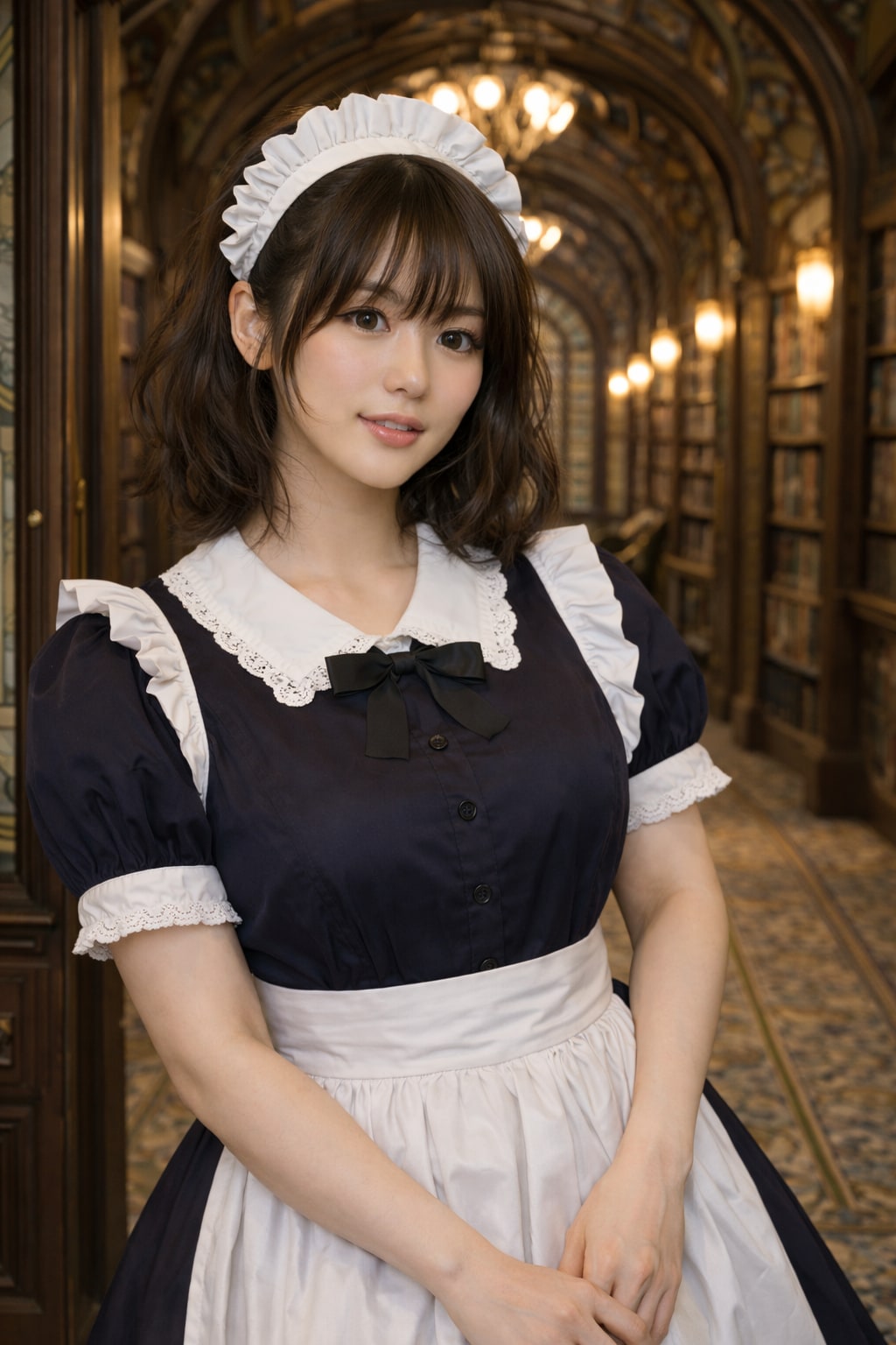 古文書を見つけた後のメイド23号