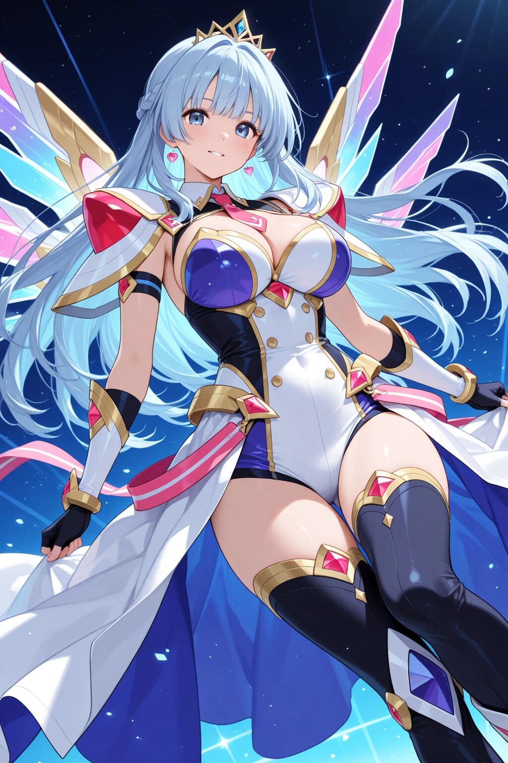 4枚:レオタード系ヒロイン