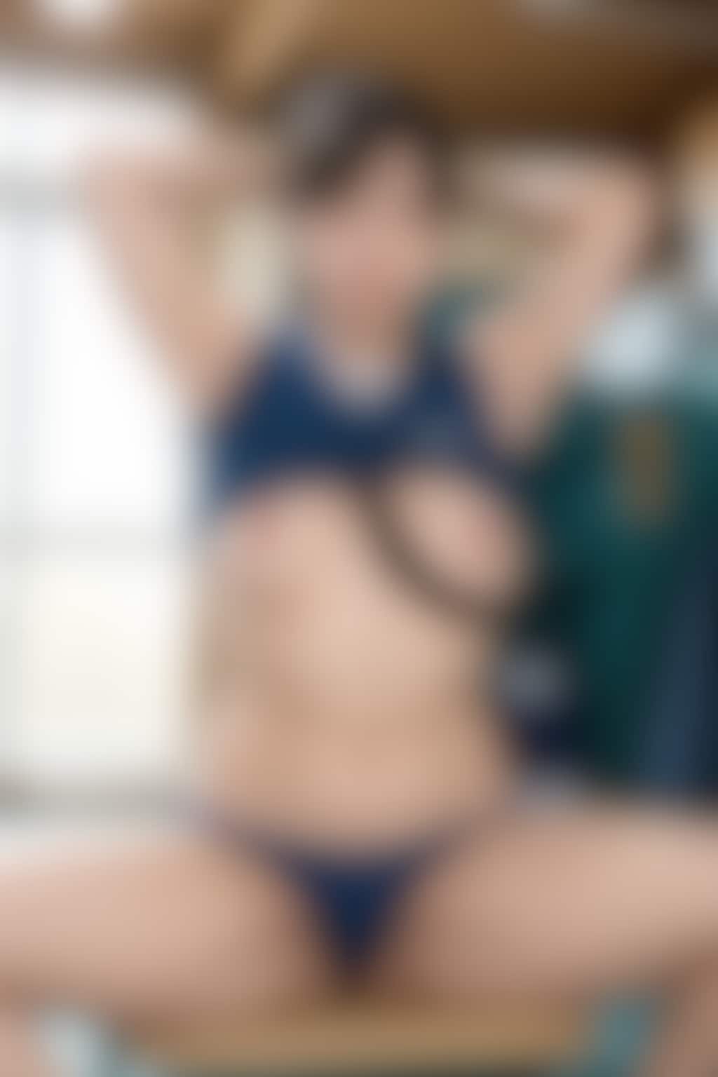 【16枚】腋見せ足開きおっぱい丸出しバレー部ちゃん