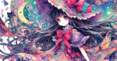 魔法の夜月