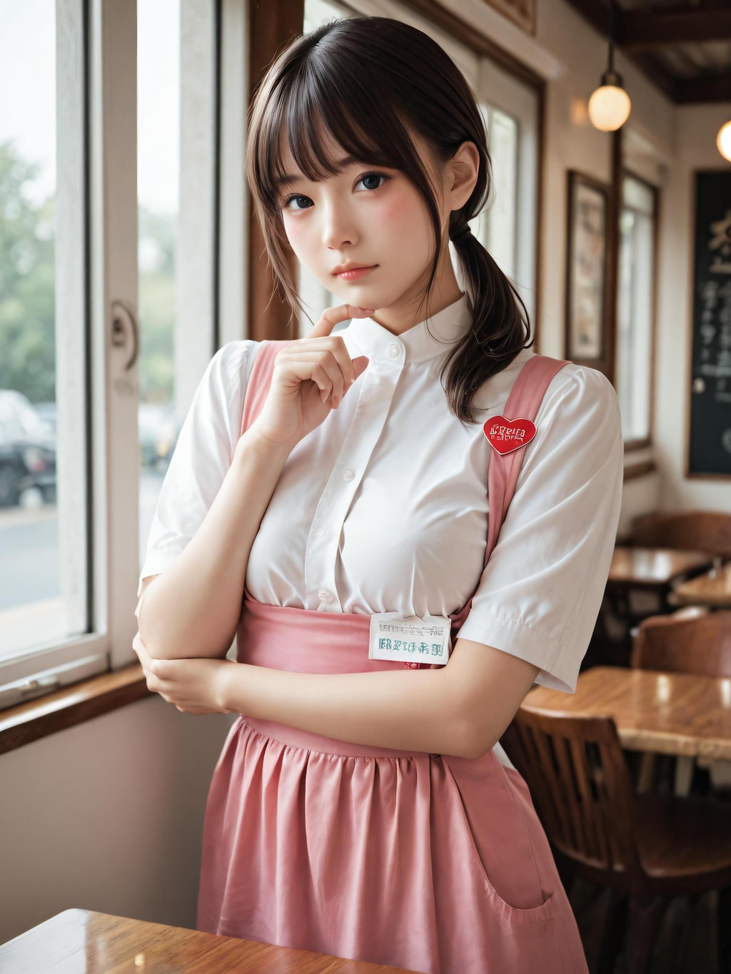 【30枚】ファミレス店員さん