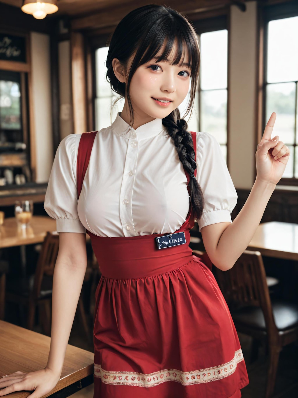 【30枚】ファミレス店員さん