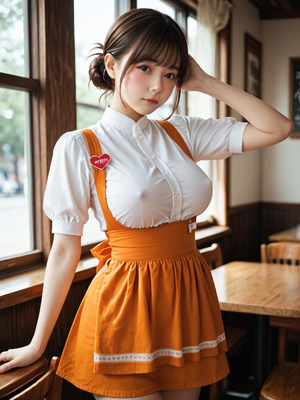 【30枚】ファミレス店員さん