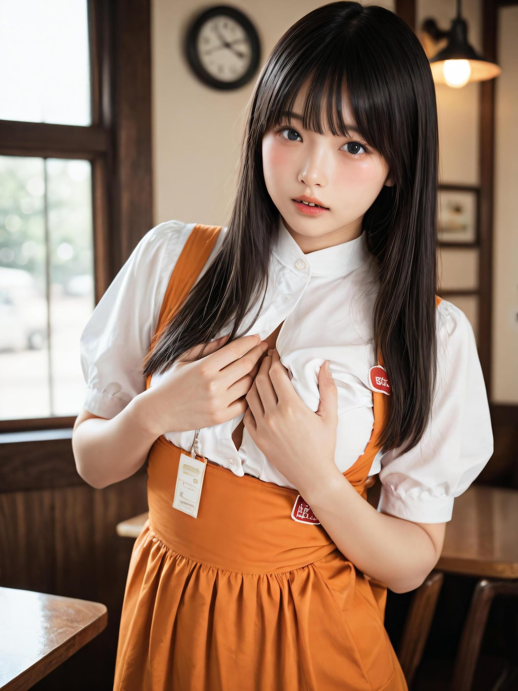 【30枚】ファミレス店員さん