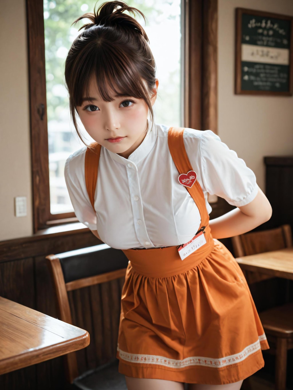 【30枚】ファミレス店員さん