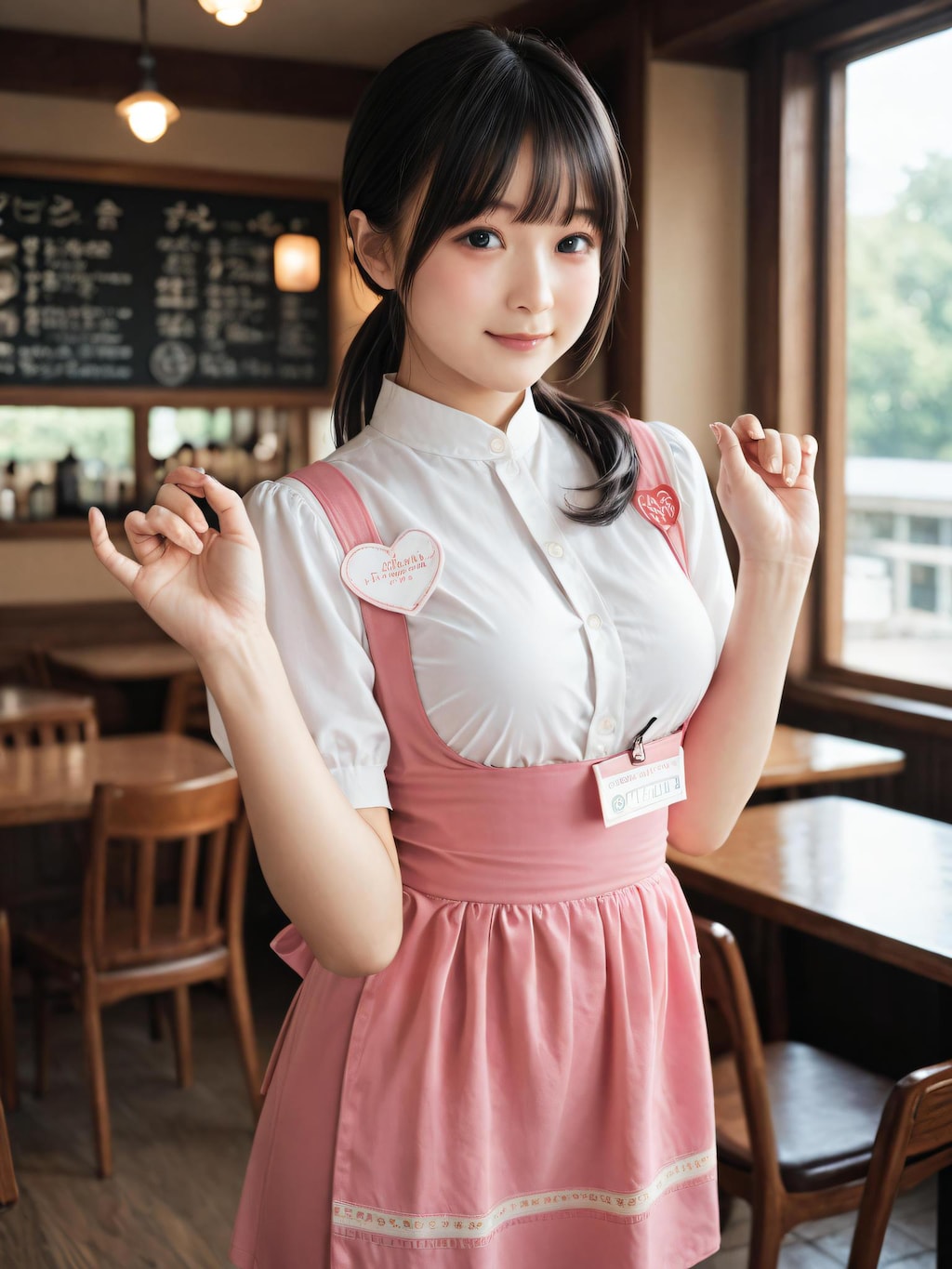 【30枚】ファミレス店員さん