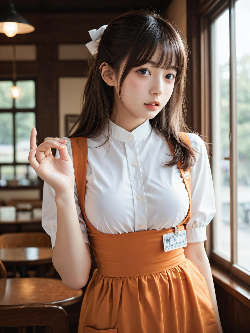 【30枚】ファミレス店員さん