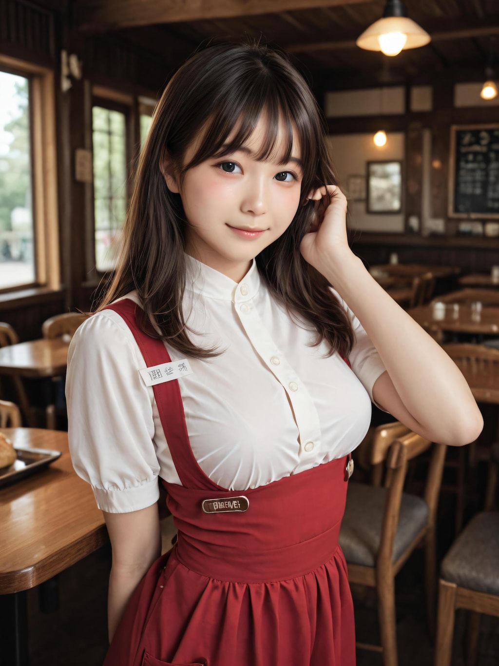 【30枚】ファミレス店員さん