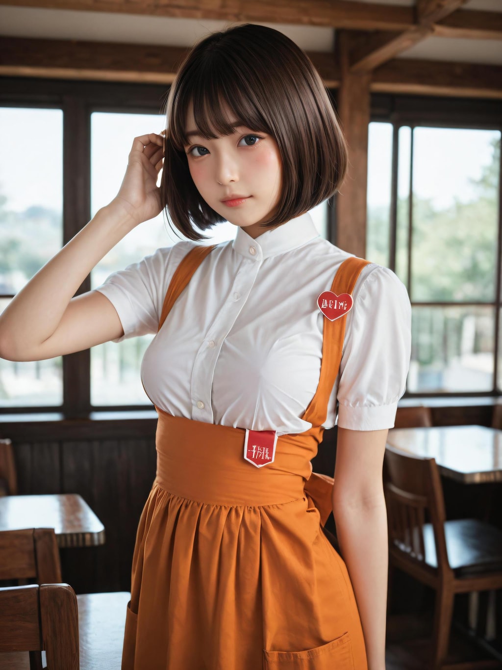 【30枚】ファミレス店員さん